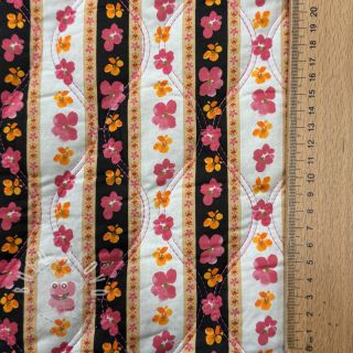 Bavlněná látka VOILE STEPPED Ophelia flower digital print