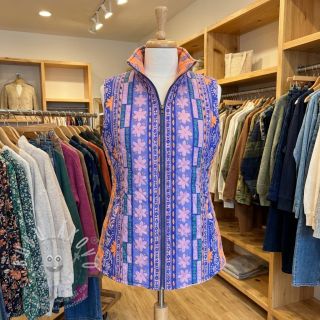 Bavlněná látka VOILE STEPPED Daria flower purple digital print