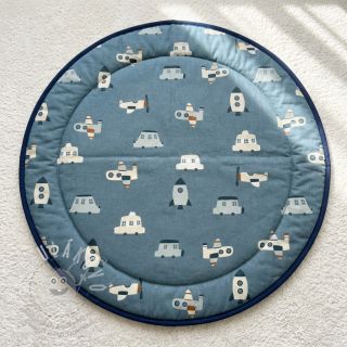 Bavlněná látka Vehicles petrol