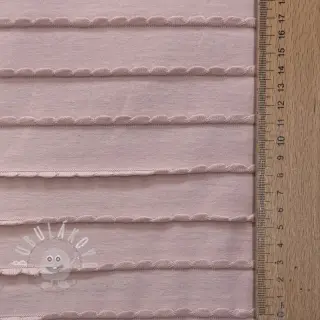 Úplet RUFFLES powder pink