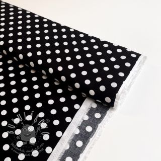 Viskóza RADIANCE Polka dot black