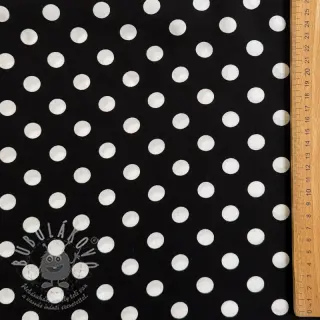 Viskóza RADIANCE Polka dot black