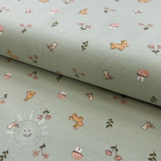 Úplet Bunnies sage ORGANIC