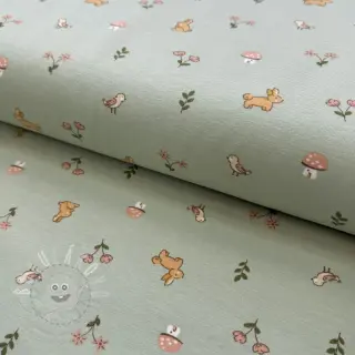 Úplet Bunnies sage ORGANIC