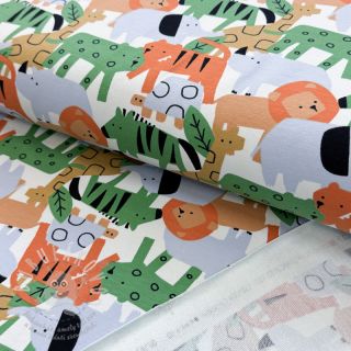 Teplákovina Animaland white