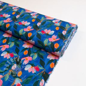 Viskóza STRETCH Flowers Dorothia digital print