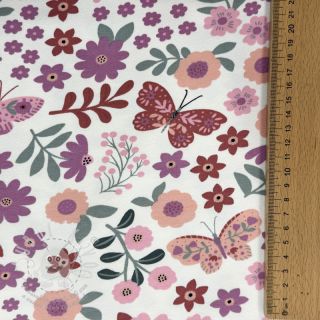 Teplákovina Flowers Azriel offwhite