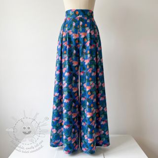 Viskóza STRETCH Flowers Dorothia digital print