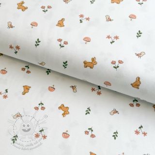 Úplet Bunnies white ORGANIC