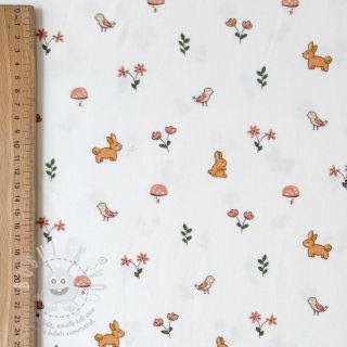 Úplet Bunnies white ORGANIC