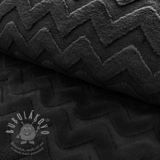 Fleece Abstract black