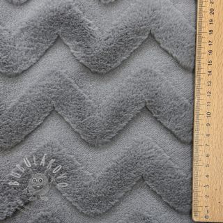 Fleece Abstract grey