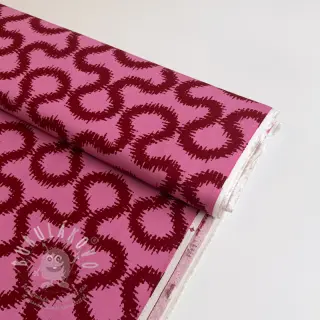 Viskóza STRETCH Abstract pink