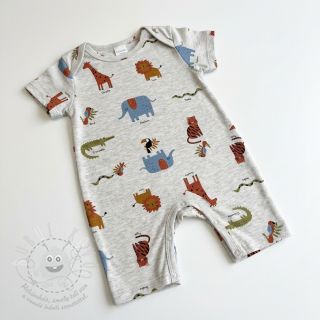 Úplet Safari melange light grey