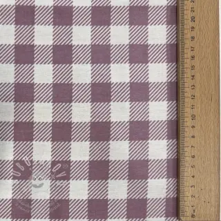Bavlněná látka FLANNEL BIG Check mauve