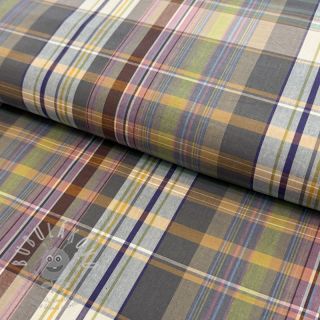 Bavlněná látka YARN DYED Check Nina multi