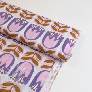 Viskóza ECOVERO Flowers Celia white