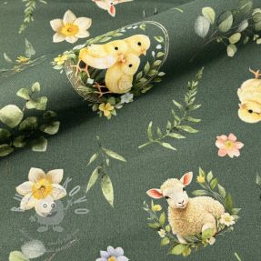 Dekorační látka Bohemian Easter Mood digital print