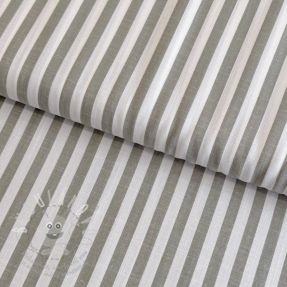 Viskóza YARN DYED Stripes SMALL green