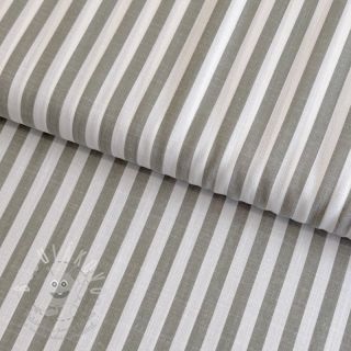 Viskóza YARN DYED Stripes SMALL green