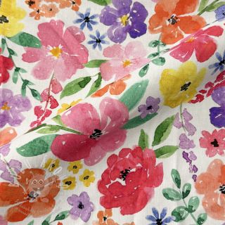 Dekorační látka Floral Spark Party digital print