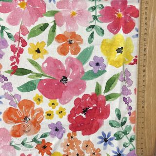 Dekorační látka Floral Spark Party digital print