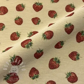 Dekorační látka GOBELIN premium Strawberry Sweet Joy