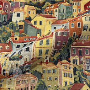 Dekorační látka GOBELIN premium Happy Siesta House