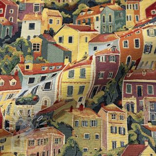 Dekorační látka GOBELIN premium Happy Siesta House