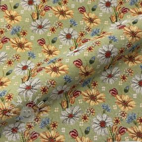 Dekorační látka GOBELIN premium Floral Easter Flower