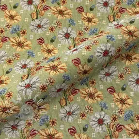 Dekorační látka GOBELIN premium Floral Easter Flower