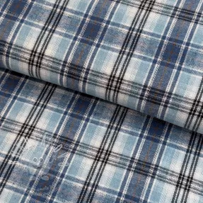 Scottish Check YARN DYED BRUSHED Ria