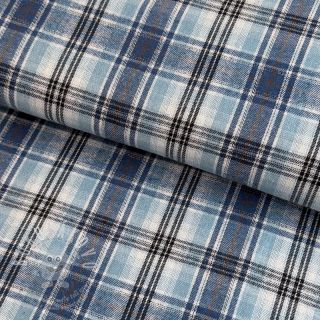 Scottish Check YARN DYED BRUSHED Ria