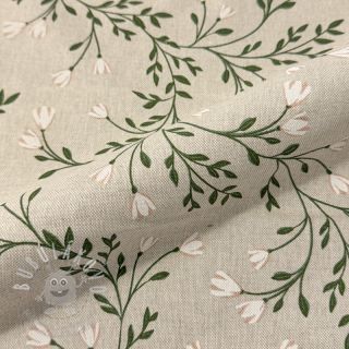 Dekorační látka Linenlook premium Flower Bell Garland