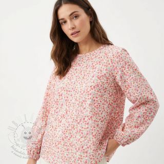 Viskóza RADIANCE Flowers Morene digital print