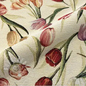Dekorační látka GOBELIN premium Tulip Spring Classic