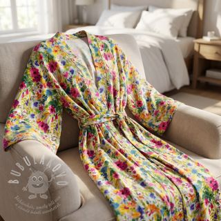 Viskóza RADIANCE Flowers Zanny digital print