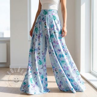 Viskóza RADIANCE Flowers Wendy digital print