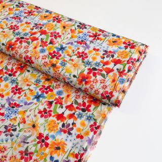 Viskóza RADIANCE Flowers Jaja digital print