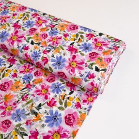 Viskóza RADIANCE Flowers Polly digital print