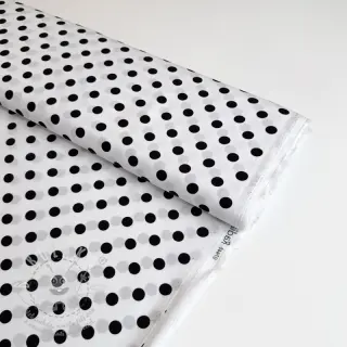 Viskóza RADIANCE Polka dot white