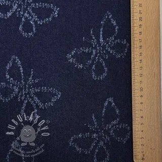 JEANS DENIM JACQUARD Butterflies
