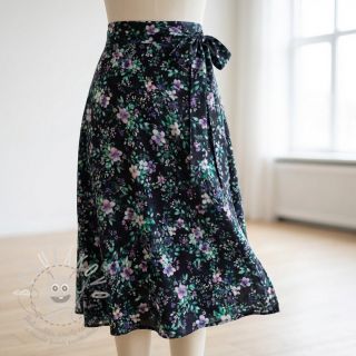 Viskóza RADIANCE Flowers Jamie digital print