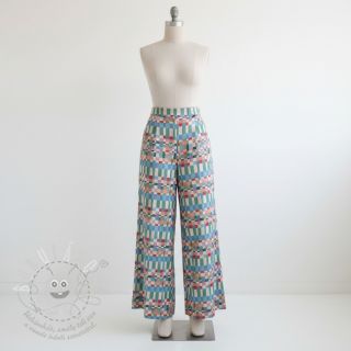 Viskóza RADIANCE Fantasia multi digital print