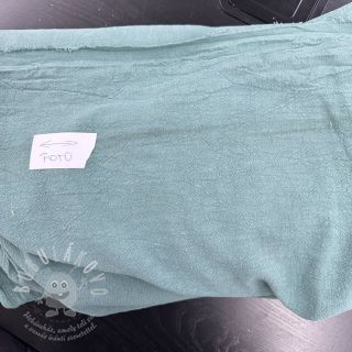 Len předepraný STONEWASHED PREMIUM dark mint II.třída