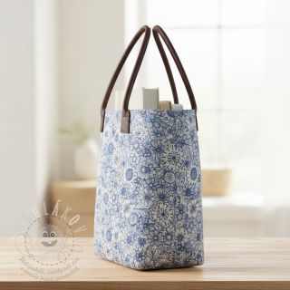 Dekorační látka Linenlook Bloom Fully Mix digital print