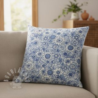 Dekorační látka Linenlook Bloom Fully Mix digital print