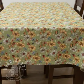 Dekorační látka GOBELIN premium Floral Easter Flower