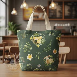 Dekorační látka Bohemian Easter Mood digital print