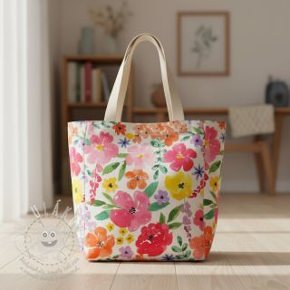 Dekorační látka Floral Spark Party digital print